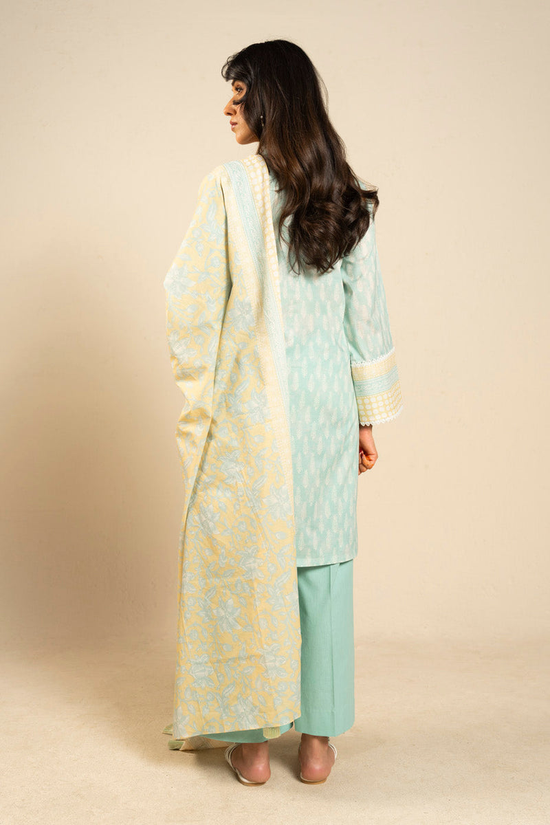 RTS | SHIRT, TROUSER & DUPATTA
LAWN | PRINTED