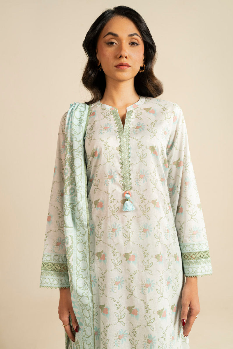 RTS | SHIRT, TROUSER & DUPATTA
LAWN | PRINTED
