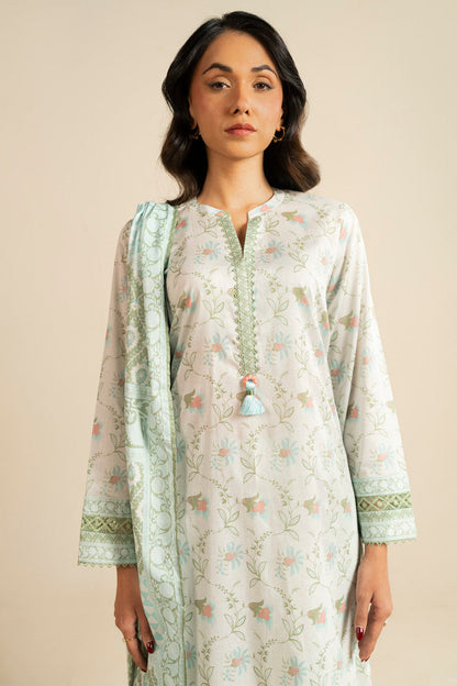 RTS | SHIRT, TROUSER & DUPATTA
LAWN | PRINTED