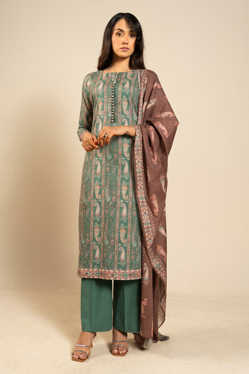 RTS | SHIRT, TROUSER & DUPATTA
LAWN | PRINTED