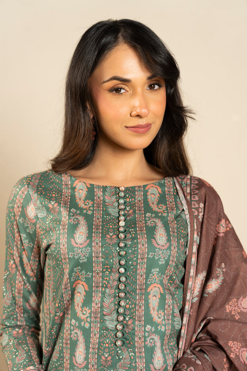 RTS | SHIRT, TROUSER & DUPATTA
LAWN | PRINTED