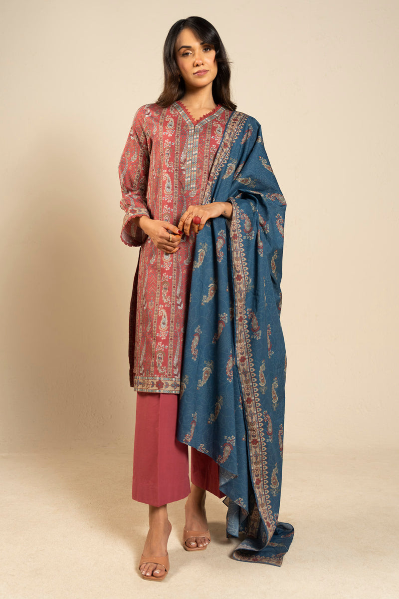 RTS | SHIRT, TROUSER & DUPATTA
LAWN | PRINTED