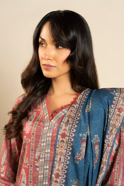 RTS | SHIRT, TROUSER & DUPATTA
LAWN | PRINTED