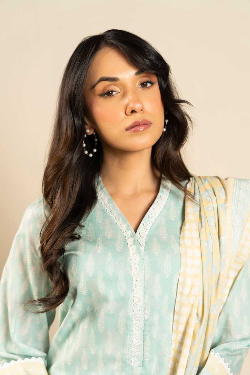 RTS | SHIRT, TROUSER & DUPATTA
LAWN | PRINTED
