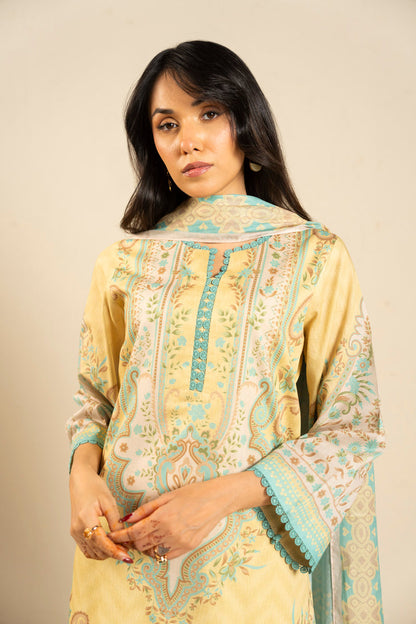 RTS | SHIRT, TROUSER & DUPATTA
LAWN | PRINTED