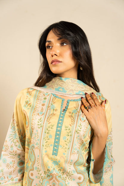 RTS | SHIRT, TROUSER & DUPATTA
LAWN | PRINTED
