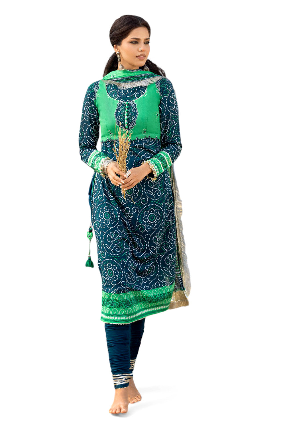 3 Piece Printed Lawn Suit CL-62024 B