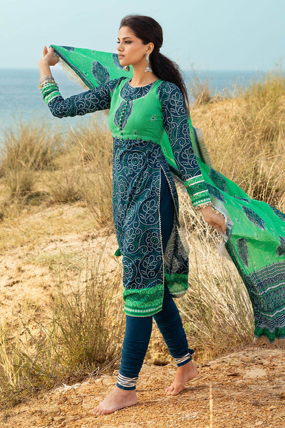 3 Piece Printed Lawn Suit CL-62024 B