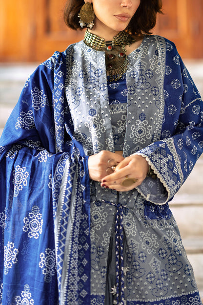3 Piece Printed Lawn Suit CL-62027 B