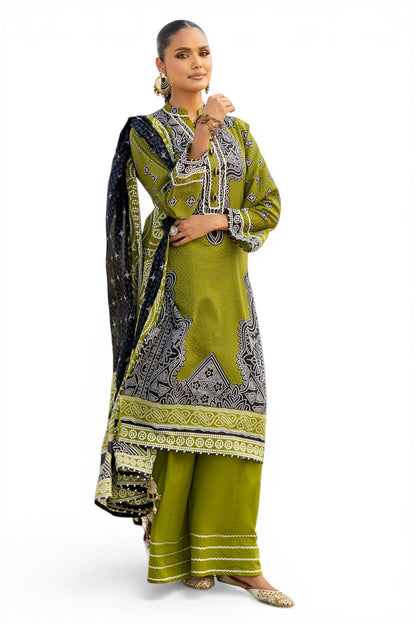 3 Piece Printed Lawn Suit CL-62061 A