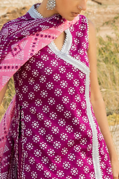 3 Piece Printed Lawn Suit CL-62109 B