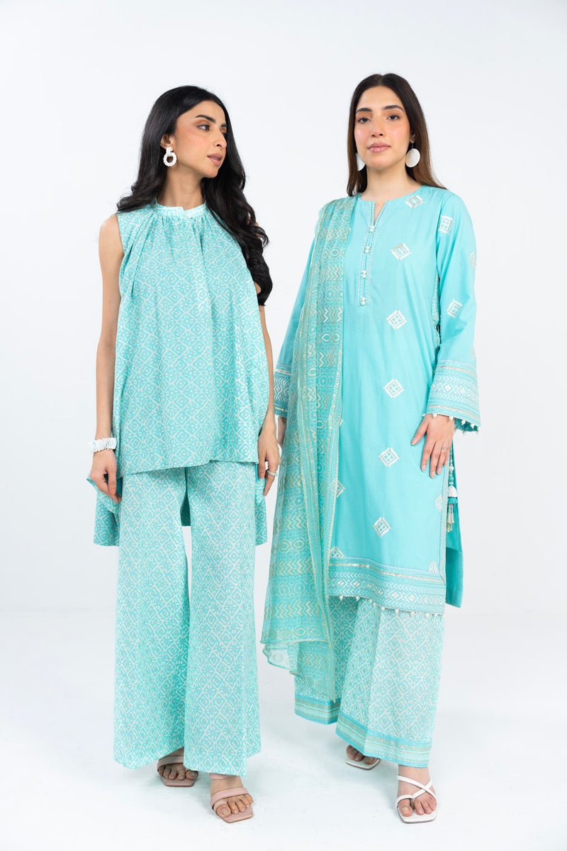 RTS | SHIRT, TROUSER & DUPATTA
LAWN | EMBROIDERED